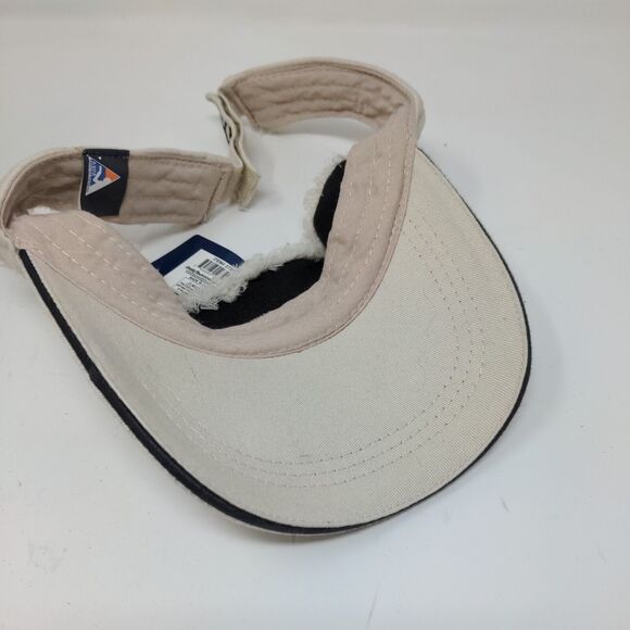 University of Beer Pong Men's Sun Visor Hat Cap Tan W/Tags Embroidered Logo - Picture 13 of 16